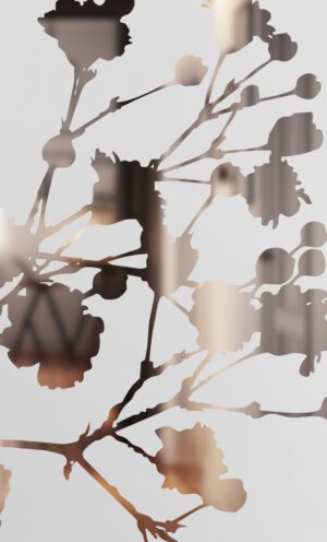 Etched Glass Gypsophila