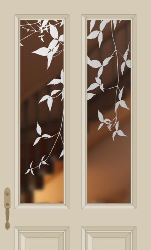 Hallhill Leaves Full Split Glazed Door